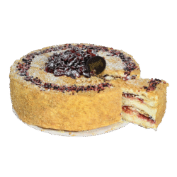 Tortas ,,Napoleonas'' su sūriu ,,Džiugas''®, 1,250 kg +-0,018 kg