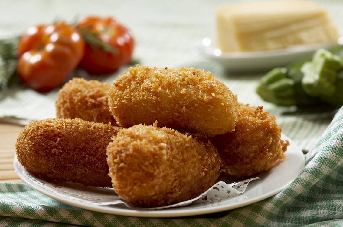 Zucchini croquettes with cheese DŽIUGAS® - Džiugas House