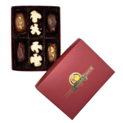 DIONE  įdarytų datulių ir figų rinkinys, 8vnt. dėžutėje  (± 250 g)